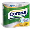 Generico Carta Igienica Due Veli Carta Corona - Maxi Scorta 40 Rotoli - Morbida, Assorbente e Robusta - Ideale per Famiglie e Ambienti di Lavoro