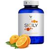 Vitae 24 Vitae21 Sicily Integratore Vitamina C Vegano, 1000 mg - Per un Corretto Funzionamento del Sistema Immunitario - Integratori Vitamina C Concentrata per Difese Immunitarie, Made in Italy - 180 compresse