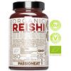 PASSIONEAT Reishi Ganoderma lucidum Bio Europeo - polvere e estratto - 180 capsule veg da 500mg