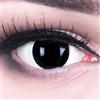 Meralens - Lenti a contatto colorate nero Blind Black + All In One Soluzione (60ml) con GRATIS Contenitore - Spedizione Gratuita!