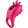 Generic Vibratore Anello vibrante del pene Giocattoli del sesso orale Per Donna Uomo Ritardare l'eiaculazione Anello vibrante del pene Massaggio vibratore della lingua Vibratore del clitoride Giocattoli
