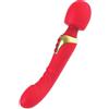 Generic Vibratore Potente vibratore doppio AV Stick Potente vibratore vibrante 10 modalità Massaggio clitorideo Punto G Massaggio vaginale Giocattoli adulti del sesso Per Donne