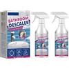 Heyhaho 2Pcs New Bathroom Descaler Foam Cleaner Spray, Stubborn Stains Cleaner, Easy to Rinse Without Residue Fast Descaling for Bathtub, Toilet, Glass, Faucet