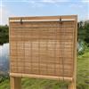 XIUXIU Tende a rullo in bambù per finestre avvolgibili per filtraggio della luce domestica per interni ed esterni patio A 81,3 cm Lx83 H