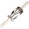 NYCBZ Taglia Croissant Fette A Rullo for Croissant Cucina in Acciaio Inossidabile for Uso Domestico Taglia Pane A Forma Uniforme Tagliapasta, Grande(Small)