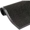 vidaXL Tappeto Antipolvere Trapuntato 120x180cm Nero Zerbino Puliscipiedi