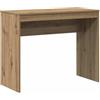 vidaXL Scrivania Rovere Artigianale 90x40x72 cm in Legno Multistrato, scrivania da Ufficio, scrivania per Computer, scrivania Lavoro da casa