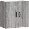 vidaXL Mobile Pensile Grigio Sonoma 60x31x60 cm in Legno Multistrato