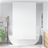 vidaXL Tenda a Rullo Doccia 130x240 cm Larghezza Tessuto 126 cm, Tenda da Doccia, Tenda da Doccia a Rullo, Tenda da Doccia da Bagno