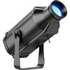 Osusuent 100W LED Pin Spot Luce COB+RGB 4 in 1 Proiettore a Sfera da Discoteca 4 Modalità controllo con Regolazione manuale Spot Lights per Feste Matrimoni Spettacoli Bars Discoteca