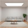 LED ATOMANT Pannello LED da Soffitto 120x60cm 96W, CCT (Selettore di Colore Bianco Caldo, Neutro e Freddo), 11500 Lumen, Driver incluso