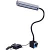 KAUITOPU Luce magnetica, lampada da lavoro a LED con base magnetica per macchina da cucire tornio trapano illuminazione industriale 10W 220V