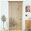 YaoYue Tenda a filo per porte con nappe perline, frangia sospesa, stile hippie, per finestre, corridoio, ingresso, armadio, camera da letto, privacy, decorazione, 99,1 x 279,4 cm (larghezza x