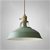 CSSYKV Lampadario Moderno Industriale in Metallo Colore Retro Bar caffetteria Lampada da soffitto Ristorante Decorazione Scala Lampada Copri Vaso in Ferro battuto E27 Lampada a Sospensione