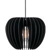 Nordlux Tribeca 38 Pendelleuchte, E27, IP20, 60W, dimmbar, Holz, schwarz (46433003)