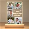 Jkolalin Cornice Personalizzata con Foto, Lampada Personalizzata con Foto, Quadro Personalizzato, Regalo Personalizzato Donna Uomo Fidanzata Fidanzato, Regalo Anniversario per Lui Lei