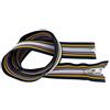 TOMASELLI MERCERIA Cerniera Multicolor Zip Lampo Spirale 1 Cursore Reversibile Acciaio Sganciabile Lunga 80 Cm