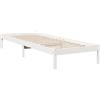 vidaXL Letto Extra Lungo Senza Materasso 80x200 cm in Legno di Pino, Telaio Letto, Letto Singolo, mobili per Camera da Letto, Letto, giroletto