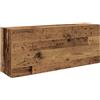 vidaXL Mobile da Bagno Legno Antico 100x25x40 cm in Truciolato, Armadio a Muro da Bagno, Armadio da Bagno a Muro, Armadio da Bagno a Parete