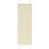 vidaXL Tenda Plissettata Crema 45x150 cm Larghezza Tessuto 44,4 cm, Tenda per Finestra Plissettata, Tenda Plissettata, Tenda a Fisarmonica