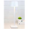 Seihoae Lampada da Tavolo Senza fili, 6000mAh Lampada Ristorante Tavolo, IP54 Waterproof Lampada da Tavolo Ricaricabile Esterno, per Al Coperto e all'aperto, Ristorante, Buffet, Sbarra, Caffetteria, Bianco