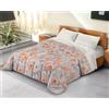 BANZAII TEXTILE INNOVATOR ONLINE Banzaii Trapunta Invernale in Ecopiuma da 380 gr/mq anallergica e traspirante - Piumone Caldo e Morbido - Prodotto in Italia - Due piazze Matrimoniale 260x260 cm, Alessia Beige