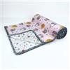 baby idea - Copertina Neonato Invernale Di Alta Qualità Calda e Morbida Con Profilo Ricamato a Mano Misure Copertina Pile Carrozzina Made In Italy (90 X 65, Dolly Rosa)
