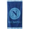 SSC NAPOLI Telo mare S.S.C. Napoli dis. 2 Ufficiale 90x170 cm in Spugna di cotone P411