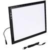 HSK B4/A3s LED Light Pad Light Box Lock/Unlock Modalità Touch Dimmer Pulsante Super Luminosità 6000 Lux