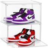HAND Espositore per Scarpe Trasparente in Acrilico Rigido - Box Impilabile con Chiusura Magnetica, Scatola Porta Scarpe Salvaspazio per Sneakers, Borse e Accessori (2 Box, X - LARGE)