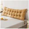 ELYSYSRL Cuscini Testata letto Cuscino Lombare da Lettura, Schienale Testata Letto Divano, Rettangolare Supporto Posteriore, Grande Cuscino Schienale per Divano Testiera Cuscino da Parete ( Color : #7 , Size :