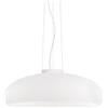 Ideal Lux Aria SP1 D50 Bianco Lampada a Sospensione, Vetro, Bianco