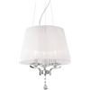 Ideal Lux Pegaso SP3 Lampada a Sospensione, Metallo, Bianco
