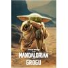 Grupo Erik Poster The Mandalorian e Grogu - Poster da Parete 61 x 91,5 cm con Carta Lucida e Incorniciabile, Colori Brillanti | Descorazione Cameretta, Licenza Ufficiale Star Wars