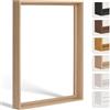 Bildershop-24 Cornice per fughe ombreggiante FLEXI per telaio della barella e tele in Rovere naturale (decoro), 40 x 100 cm