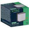 V-TAC VT-708 Lampada LED a Lanterna da parete 8W applique Classica Colore Marrone 3000K IP65-10282