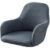 ALABOW 1/2/4/6 Pezzi Copripoltrona，Elasticizzato con Braccioli Coprisedie Elasticizzato Schienale Poltroncina Cucina Soggiorno Copertura Sedia da Scrivania Copri Sedie ,Bianca ( Color : #2 , Size : 1pcs )