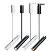 HSHHJSH Faretto A Soffitto Faretto A Binario Faretti LED COB Nero Bianco Lampada A Soffitto O su Guida 5W 7W 12W Faretto A Soffitto Monofase per Soggiorno Camera da Letto Cucina Bagno Barca