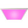 Planetitaly Pannello Ultra Slim Sottile Da Incasso LED Dimmerabile 94W RGB RGBW 4000K Naturale Cromoterapia Luce Colorata RA90 60x60cm Illuminazione Centro Commerciale, Ufficio, Alimentazione 24V