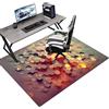 Tkuhknag 130 x 150 cm Tappeto per Sedia Ufficio Gaming Tappetino per Sedia da Ufficio Tappetino per Pavimenti Duri Antiscivolo Tappetino di Protezione Sedia Protettiva Multiuso per la Casa Tappetino Parquet