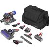 POCDUORG Borsa sottovuoto per auto e barca, compatibile con Dyson V7 - V15, custodia organizer per aspirapolvere portatile senza fili e accessori, borsa da trasporto da viaggio con divisori regolabili per casa