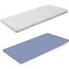 MiaSuite Topper singolo 90x195 h 3 cm semi-rigido - Dispositivo Medico Detraibile - Correttore per materasso