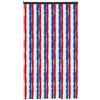 Arsvita, Tenda in ratina, Tessuto, Unistreifen Rot - Weiß - Blau, 90 x 200 cm