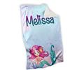 Generico Sirena Asciugamano Telo Mare Personalizzabile con Nome Personaggi Collezione Idea Regalo Estate Mare Piscina Vacanze Scout Oratorio Bimba Bambina Bambini Colorato con Stampa Personalizzata 100x150cm