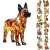 Generic Lampada da comodino a LED a forma di carlino e bulldog inglese - Luce notturna decorativa per animali domestici alimentata tramite USB, regalo per amanti dei cani per casa/ufficio(Dog8)