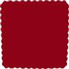 PuntoCasaStore 100 PZ Velo VELI di Fata Tulle Organza VELETTI BOMBONIERE 24x24 CM Quadro Smerlato Fai da Te Confetti Rosso