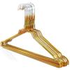 Mevo Grucce Rainbow Appendiabiti 40 cm Metallo Colorate Salvaspazio Casa Lavanderia Negozi Abbigliamento in Ferro (Oro, 200)