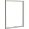 Bildershop-24 Cornice per giunti ombreggiati Lamia, 50 x 70 cm, beige sabbia (opaco), Kit di autoassemblaggio fai da te
