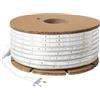 LEDKIA LIGHTING Bobina 50m Striscia LED Regolabile 220V SMD 60 LED/m 6W/m 600lm/m Larga 12mm IP65 Taglio 20cm Bianco Freddo