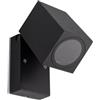 LEDKIA LIGHTING LEDKIA Applique da Parete per Esterni Alluminio Quadrato Onuba Nero